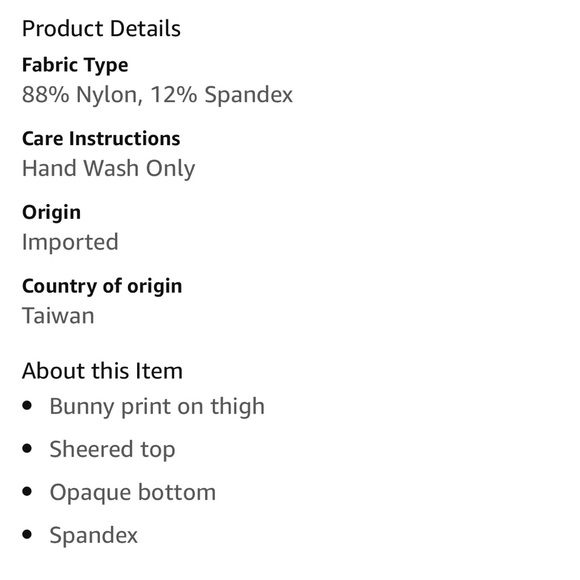 Bunny Pantyhose - Picture 3 of 3